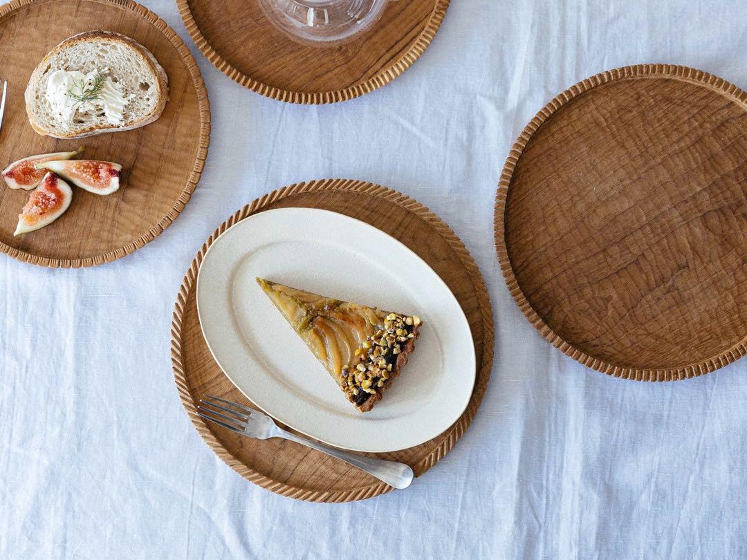 イラン現地購入・伝統工芸品・銅製トレーセット Amazon.co.jp: ワランワヤン warang wayan 丸盆 トレー 飾り彫 DECO